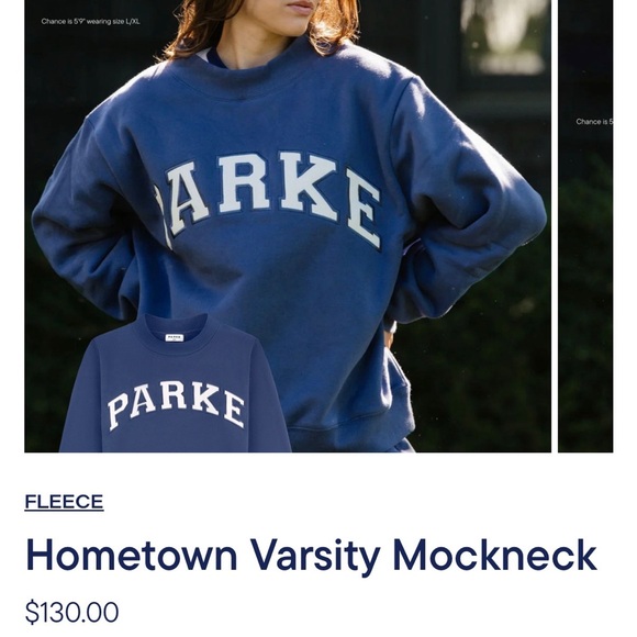 Parke Hometown varsity Mockneck - Picture 2 of 2